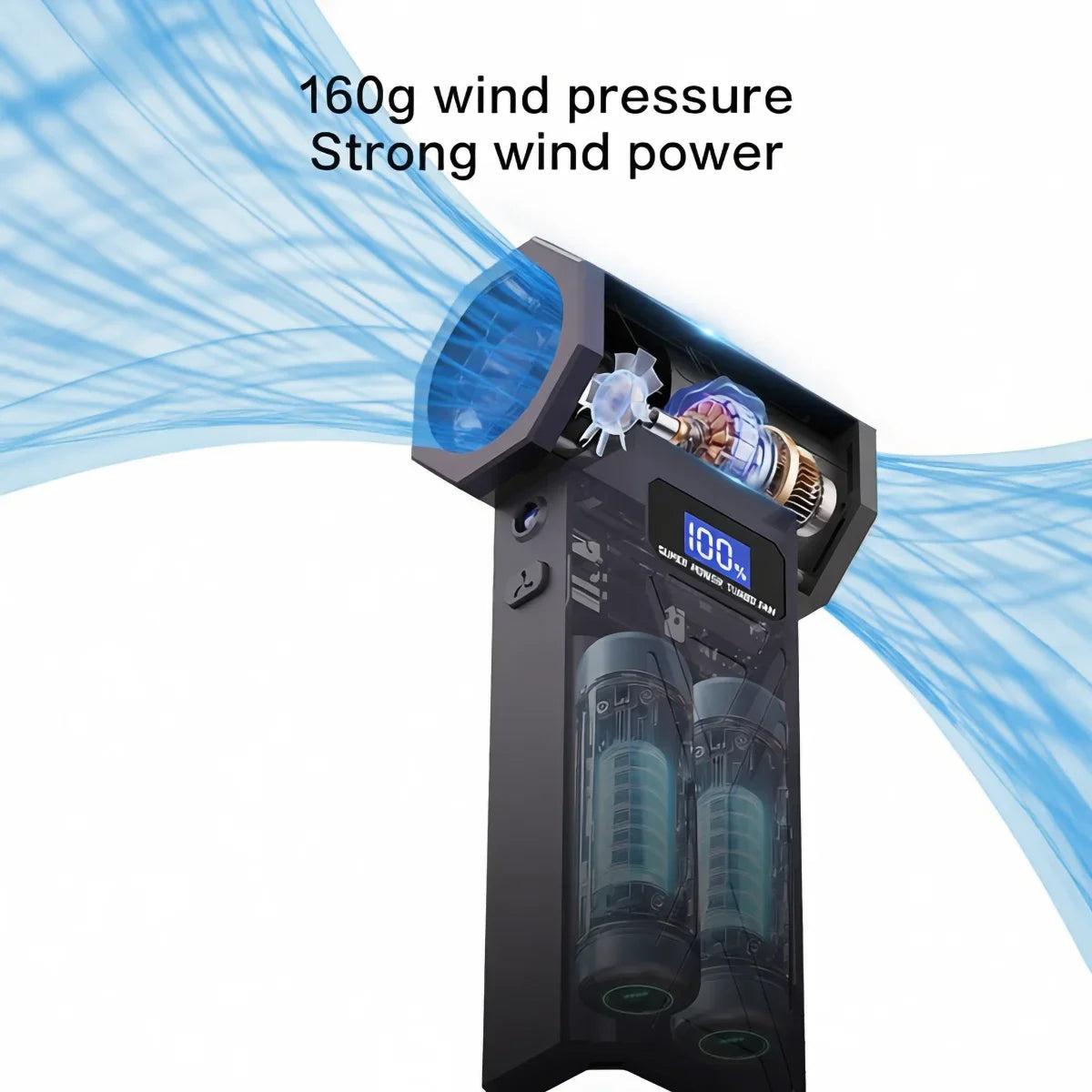Cordless Turbo Air Duster & Electric Blower | 110000 RPM Rechargeable Cleaning Tool