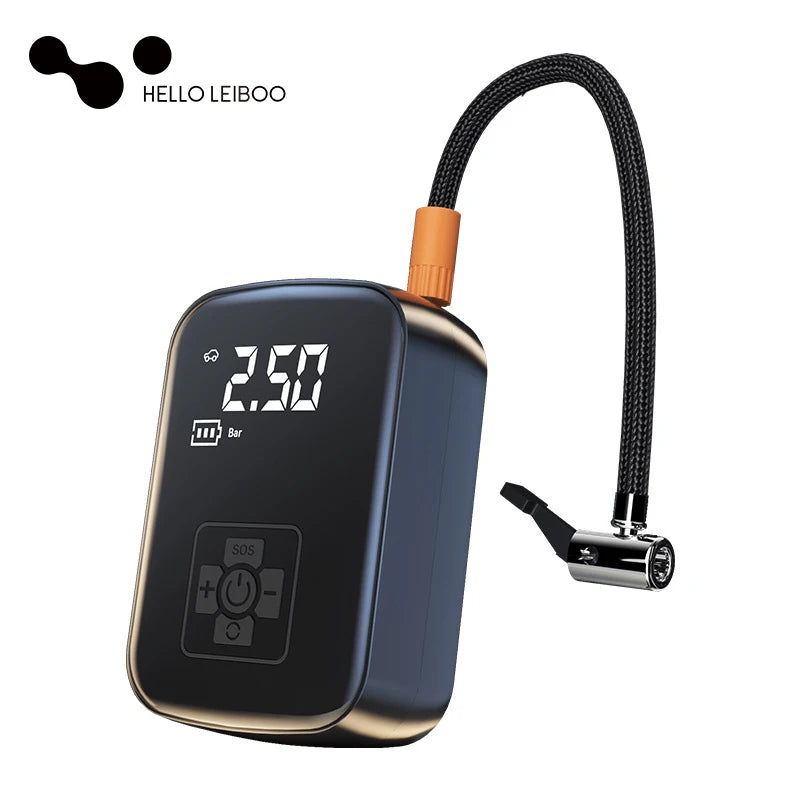 AirPro™ 150 PSI Cordless Tire Inflator – Portable Air Compressor for Cars, Motorcycles & Bikes