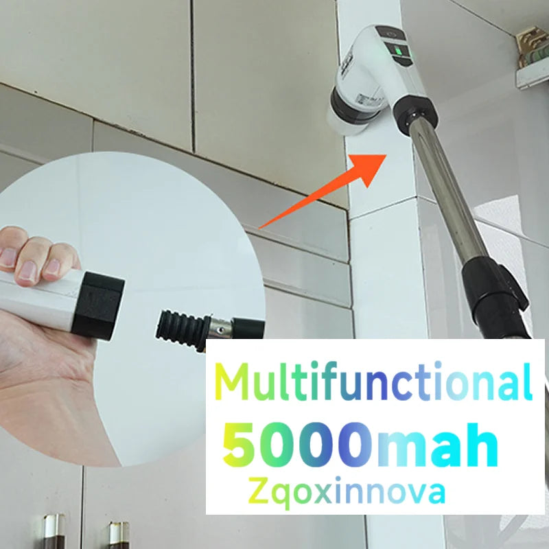 7-in-1 Electric Spin Scrubber – Cordless Cleaning Brush