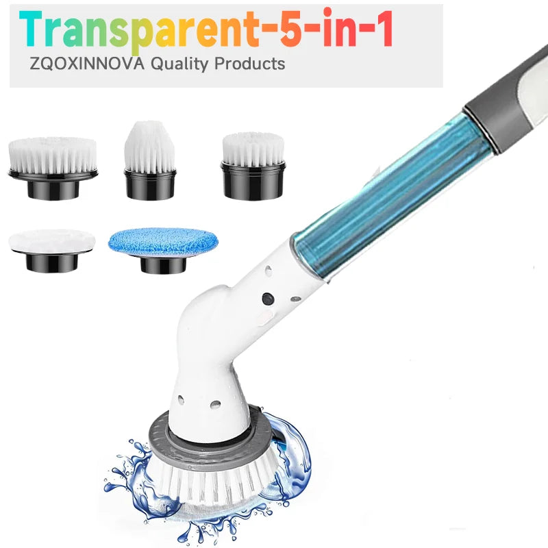 7-in-1 Electric Spin Scrubber – Cordless Cleaning Brush
